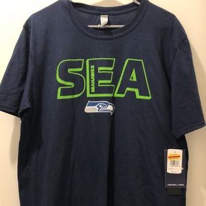 Fanatics NFL Seahawks Short Sleeve Shirt (Size L)